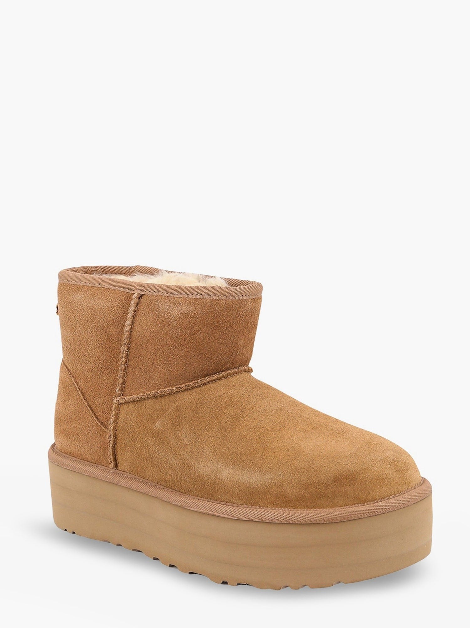 UGG Women's Classic Mini Platform Ankle Boots Brown