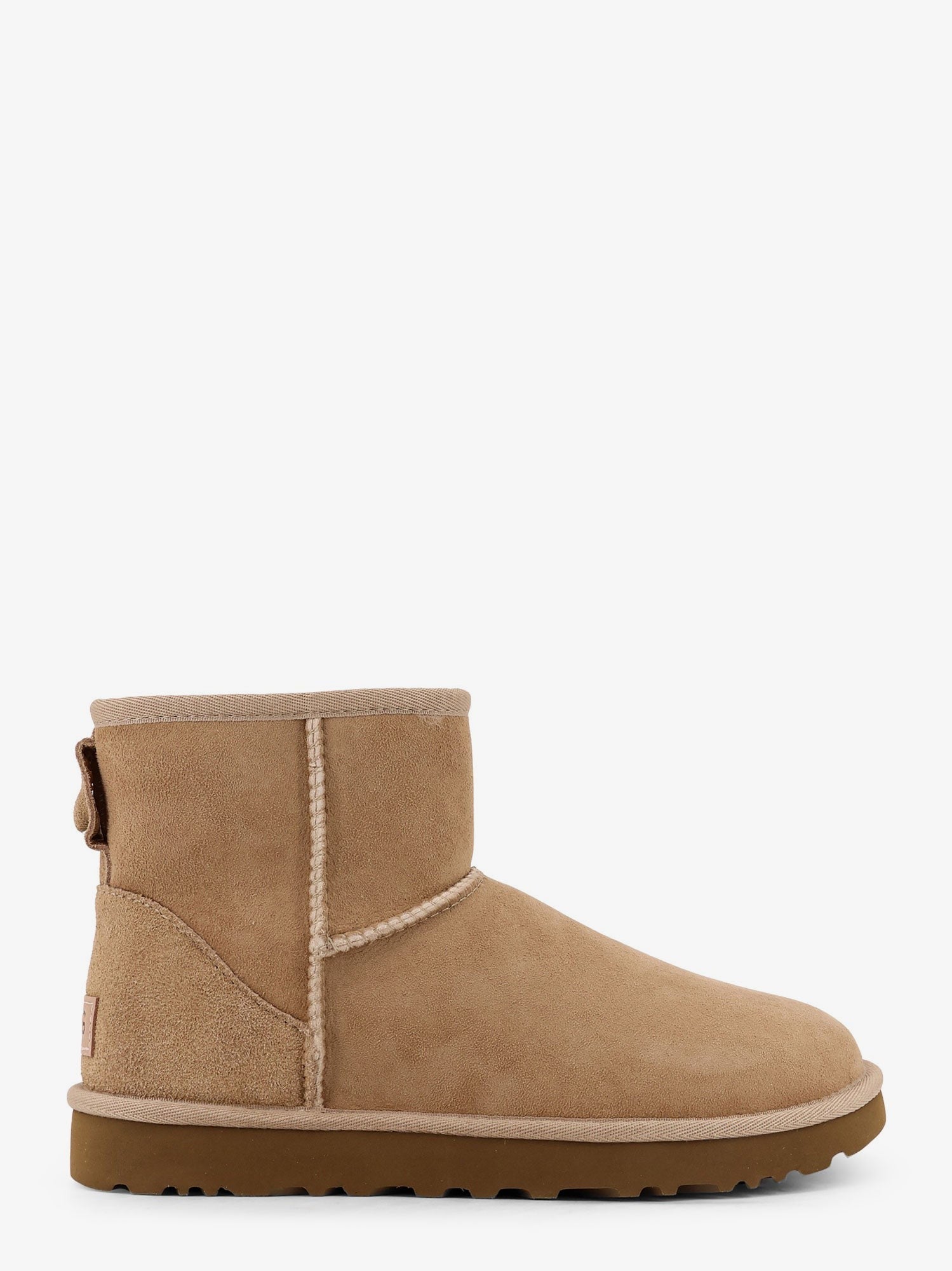 UGG Women's Classic Mini Suede Ankle Boots Beige