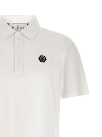 Philipp Plein Classic Polo Shirt White