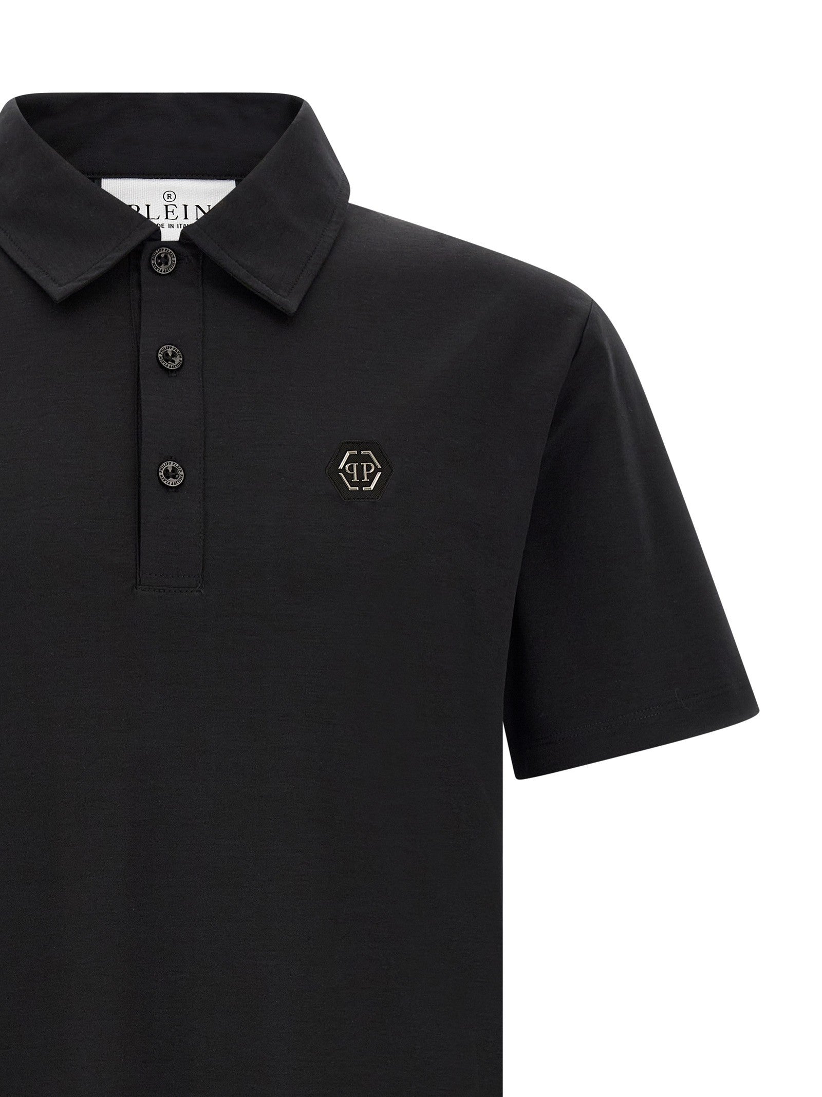 Philipp Plein Classic Polo Shirt Black