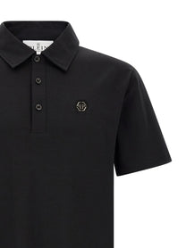 Philipp Plein Classic Polo Shirt Black