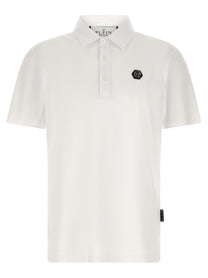 Philipp Plein Classic Polo Shirt White