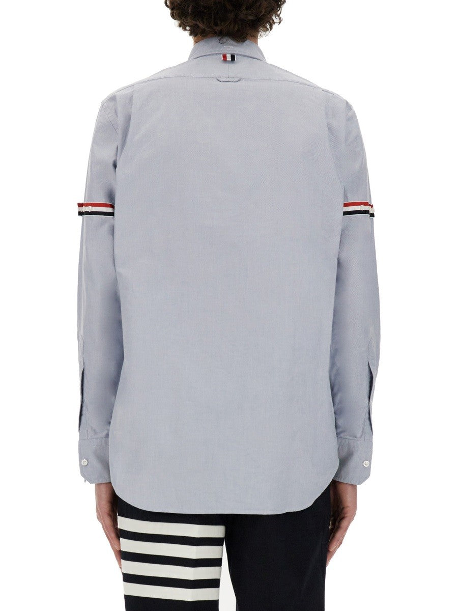 Thom Browne Men's Classic Shirt Blue, view 4