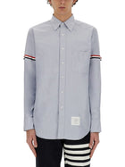 Thom Browne Men's Classic Shirt Blue