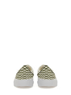 Vans Unisex Classic Slip on Sneaker Green