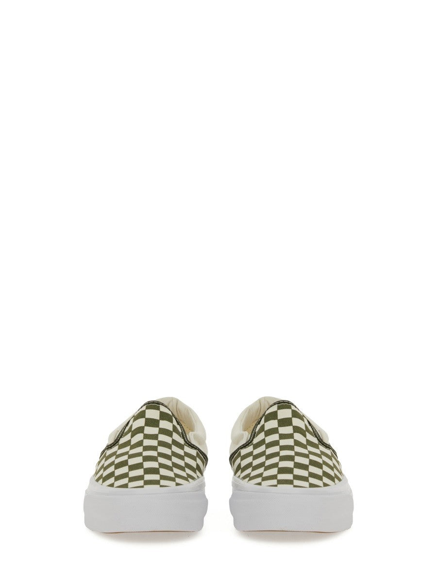 Vans Unisex Classic Slip on Sneaker Green