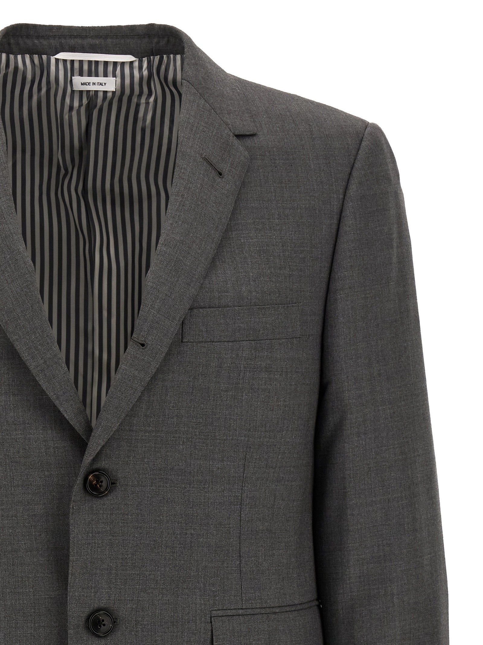 Thom Browne Classic Sport Coat Blazer Grey