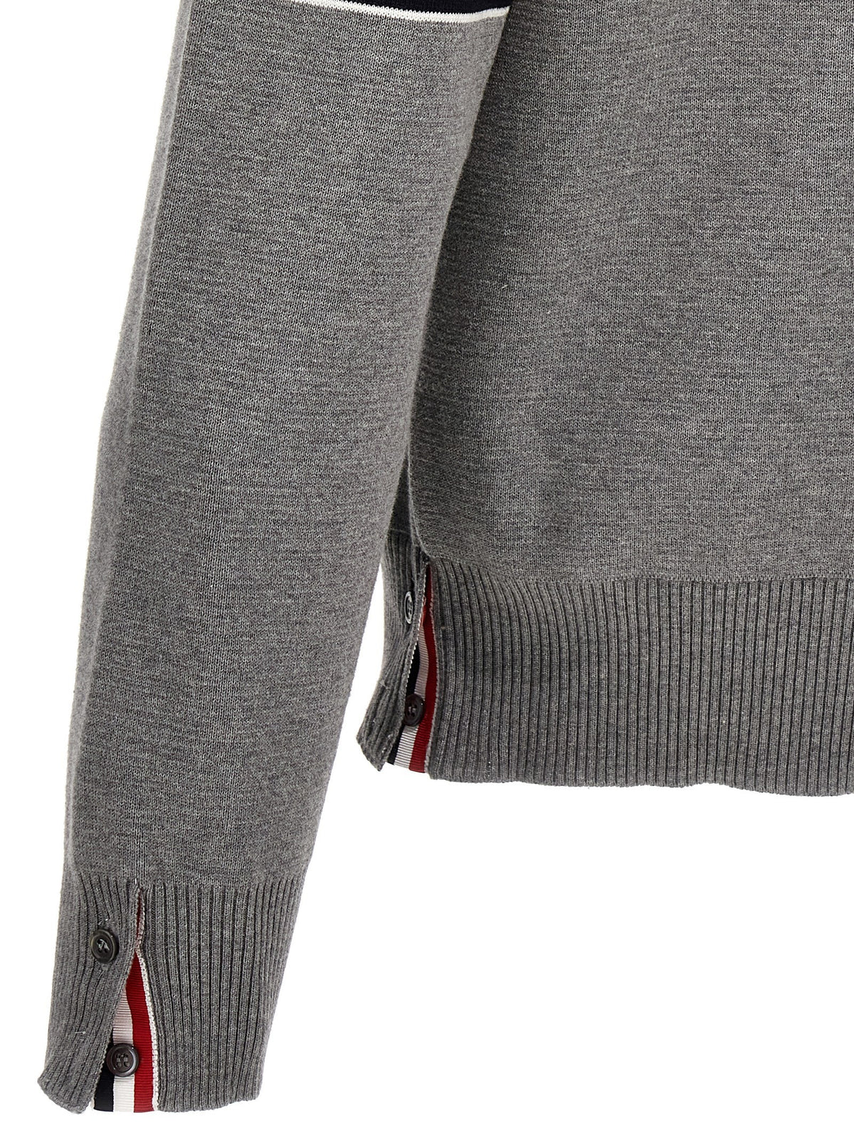 Thom Browne Classic Sweater Grey, view 4