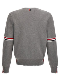 Thom Browne Classic Sweater Grey