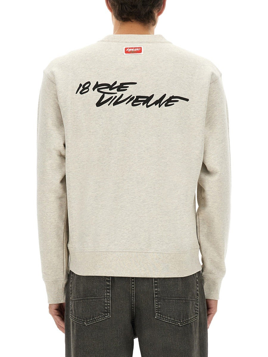 Kenzo Men's Classic Sweatshirt Grey