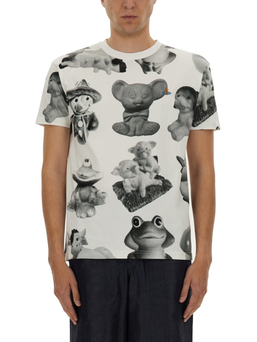 Classic T Shirt With Print