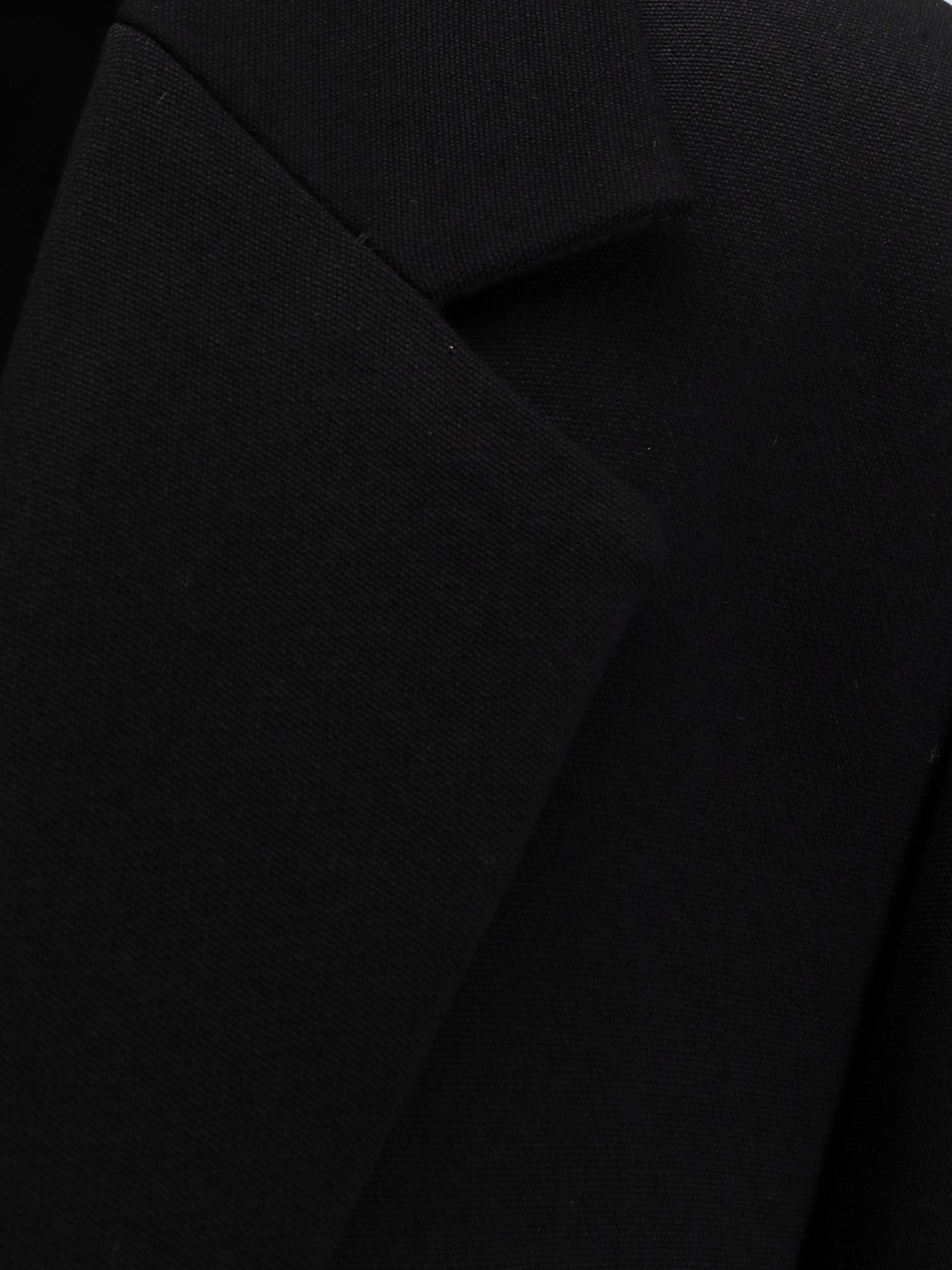 Toteme Women's Classic Tailored Wool Blend Coat Black Toteme