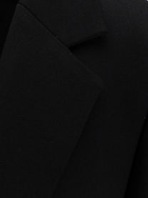 Toteme Women's Classic Tailored Wool Blend Coat Black Toteme