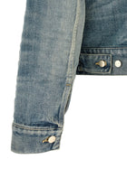 Fear Of God Classic Trucker Jacket Blue, view 4