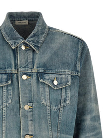 Fear Of God Classic Trucker Jacket Blue