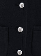 DUNST Women's Classic Tweed Blazer Black, view 3