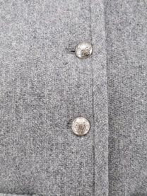 DUNST Women's Classic Tweed Blazer Grey