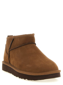 UGG Classic Ultra Mini Ankle Boots Brown