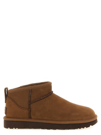 UGG Classic Ultra Mini Ankle Boots Brown