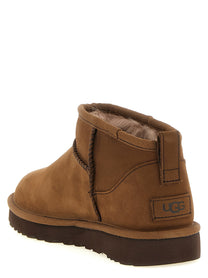 UGG Classic Ultra Mini Ankle Boots Brown