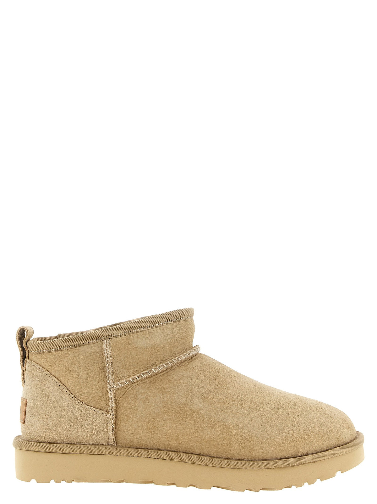UGG Classic Ultra Mini Beige Ankle Boots Beige