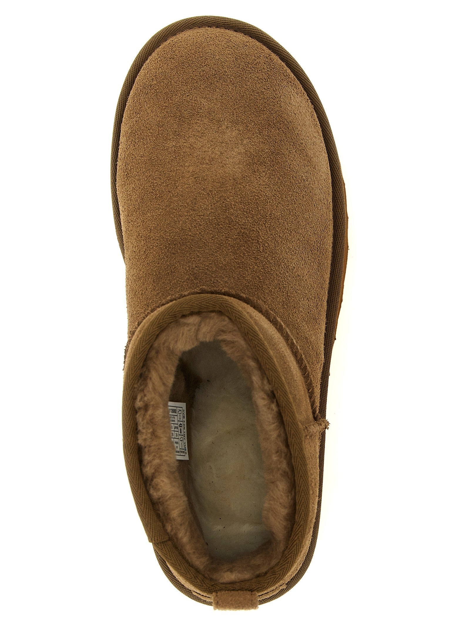 UGG Classic Ultra Mini Platform Ankle Boots Brown