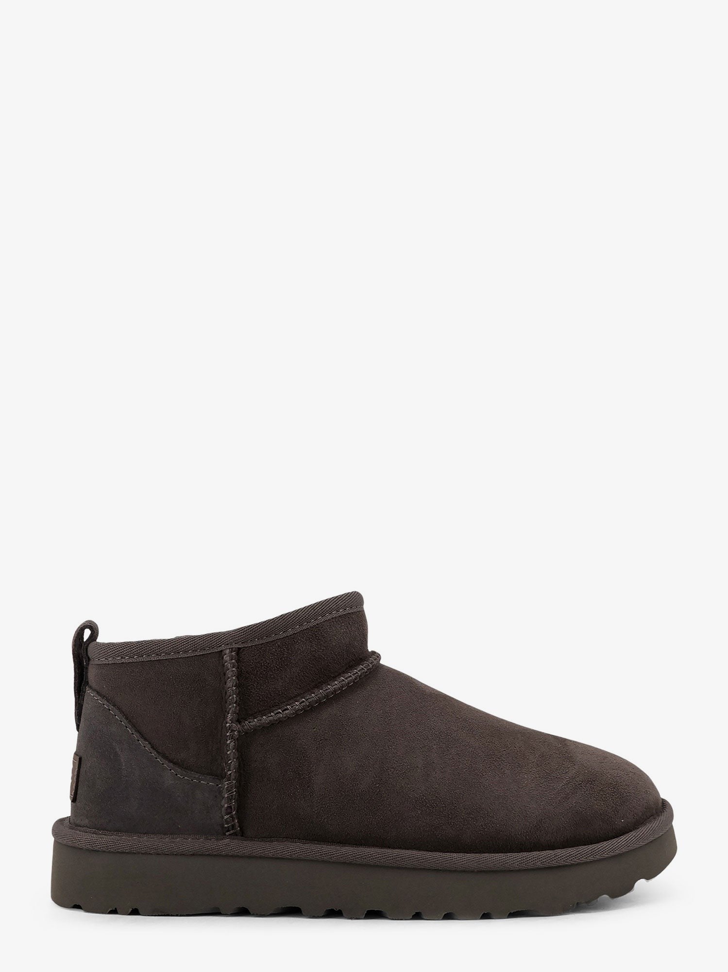UGG Women's Classic Ultra Mini Suede Ankle Boots Grey