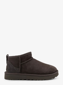 UGG Women's Classic Ultra Mini Suede Ankle Boots Grey