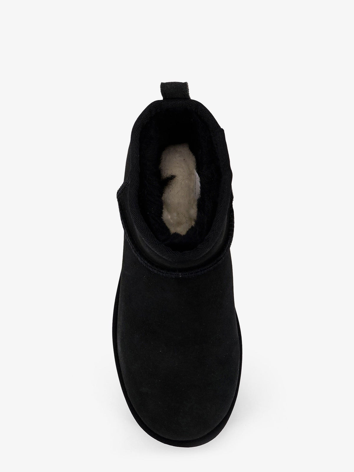 UGG Women's Classic Ultra Mini Suede Ankle Boots Black