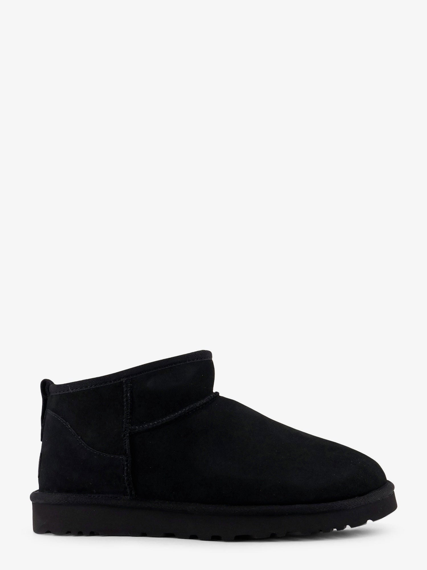 UGG Men's Classic Ultra Mini Suede Ankle Boots Black