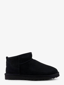UGG Men's Classic Ultra Mini Suede Ankle Boots Black UGG