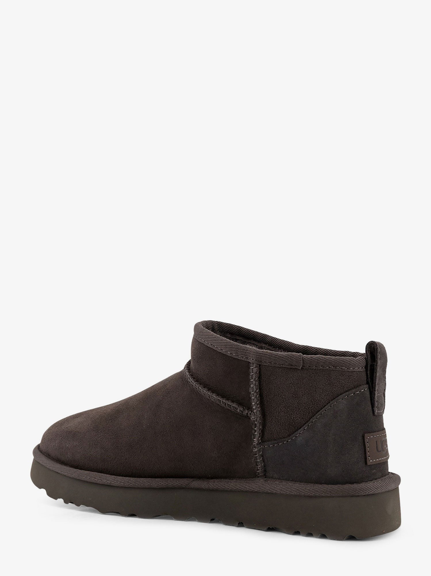 UGG Women's Classic Ultra Mini Suede Ankle Boots Grey