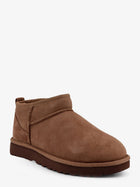 UGG Women's Classic Ultra Mini Suede Ankle Boots Beige, view 2
