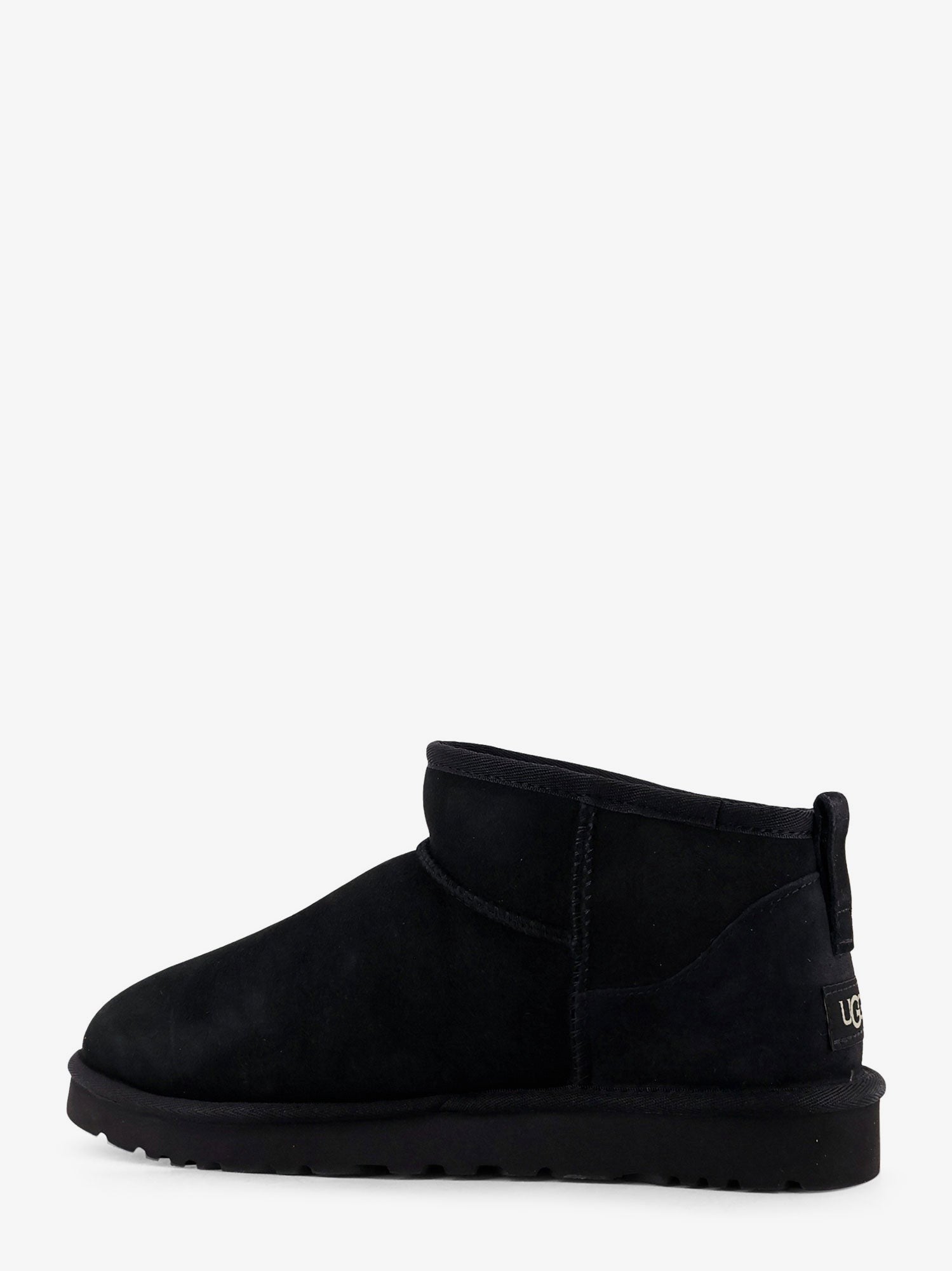 UGG Men's Classic Ultra Mini Suede Ankle Boots Black