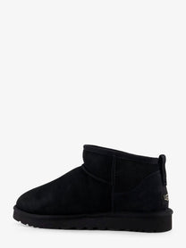 UGG Men's Classic Ultra Mini Suede Ankle Boots Black
