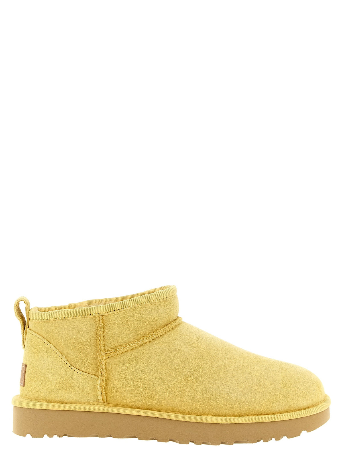 UGG Classic Ultra Mini Yellow Ankle Boots Yellow