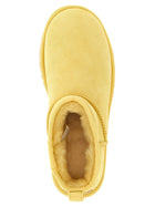 UGG Classic Ultra Mini Yellow Ankle Boots Yellow
