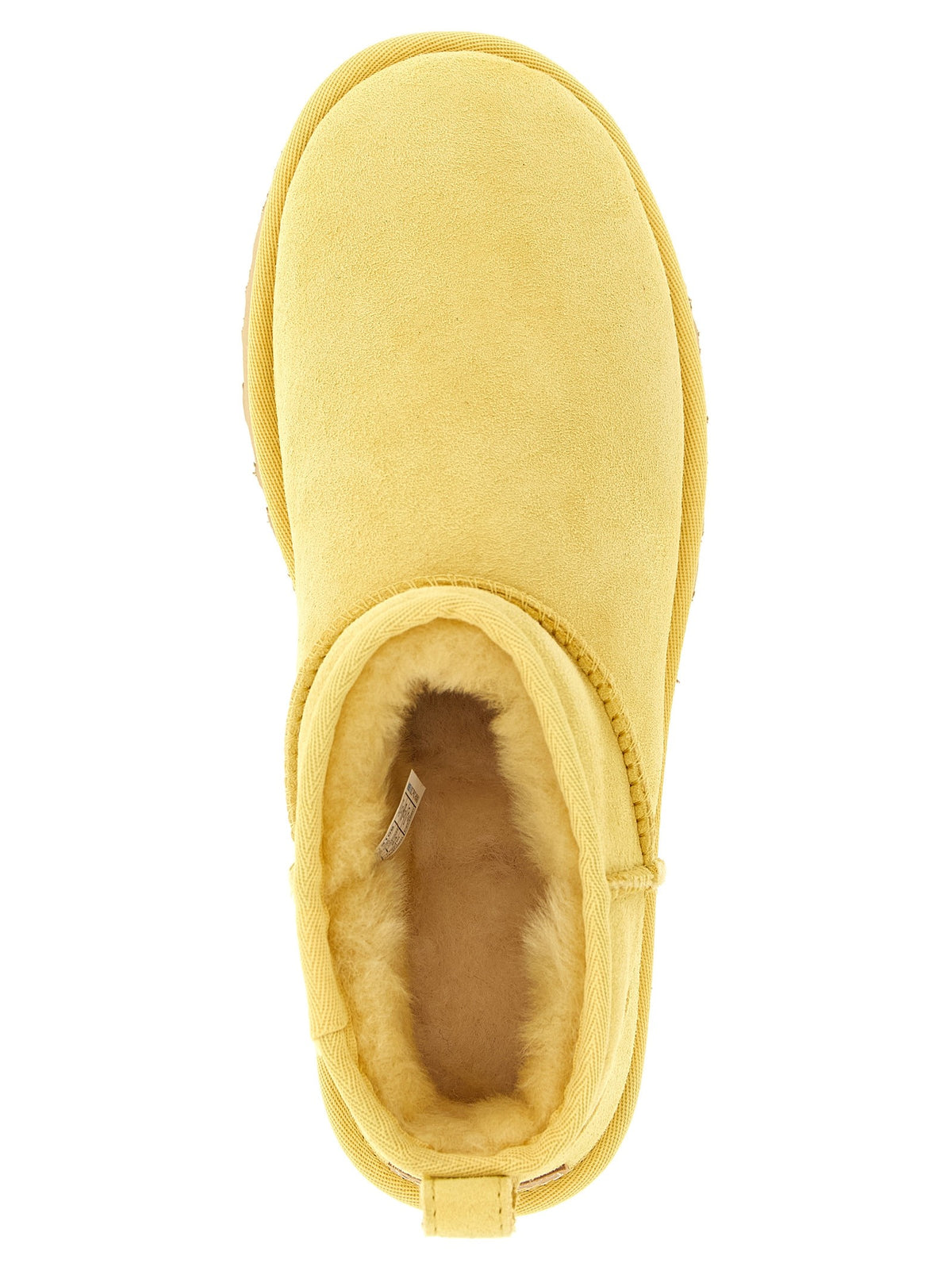 UGG Classic Ultra Mini Yellow Ankle Boots Yellow