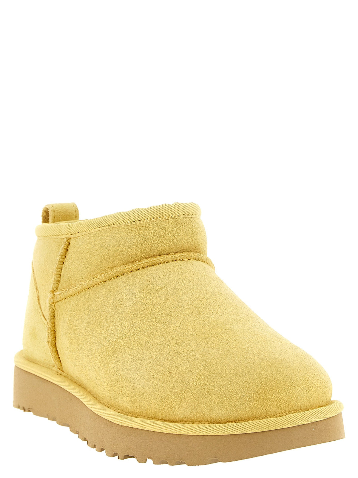 UGG Classic Ultra Mini Yellow Ankle Boots Yellow