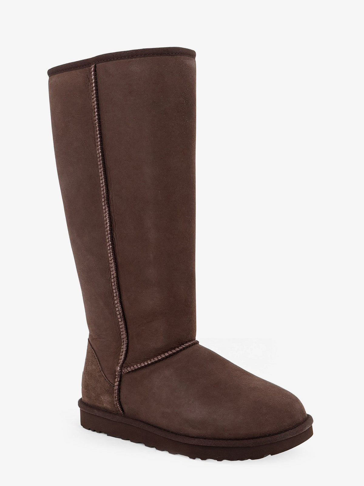 UGG Women's Classic Ultra Tall Suede Boots Grey, view 2