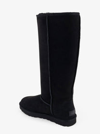 UGG Women's Classic Ultra Tall Suede Boots Black, view 3