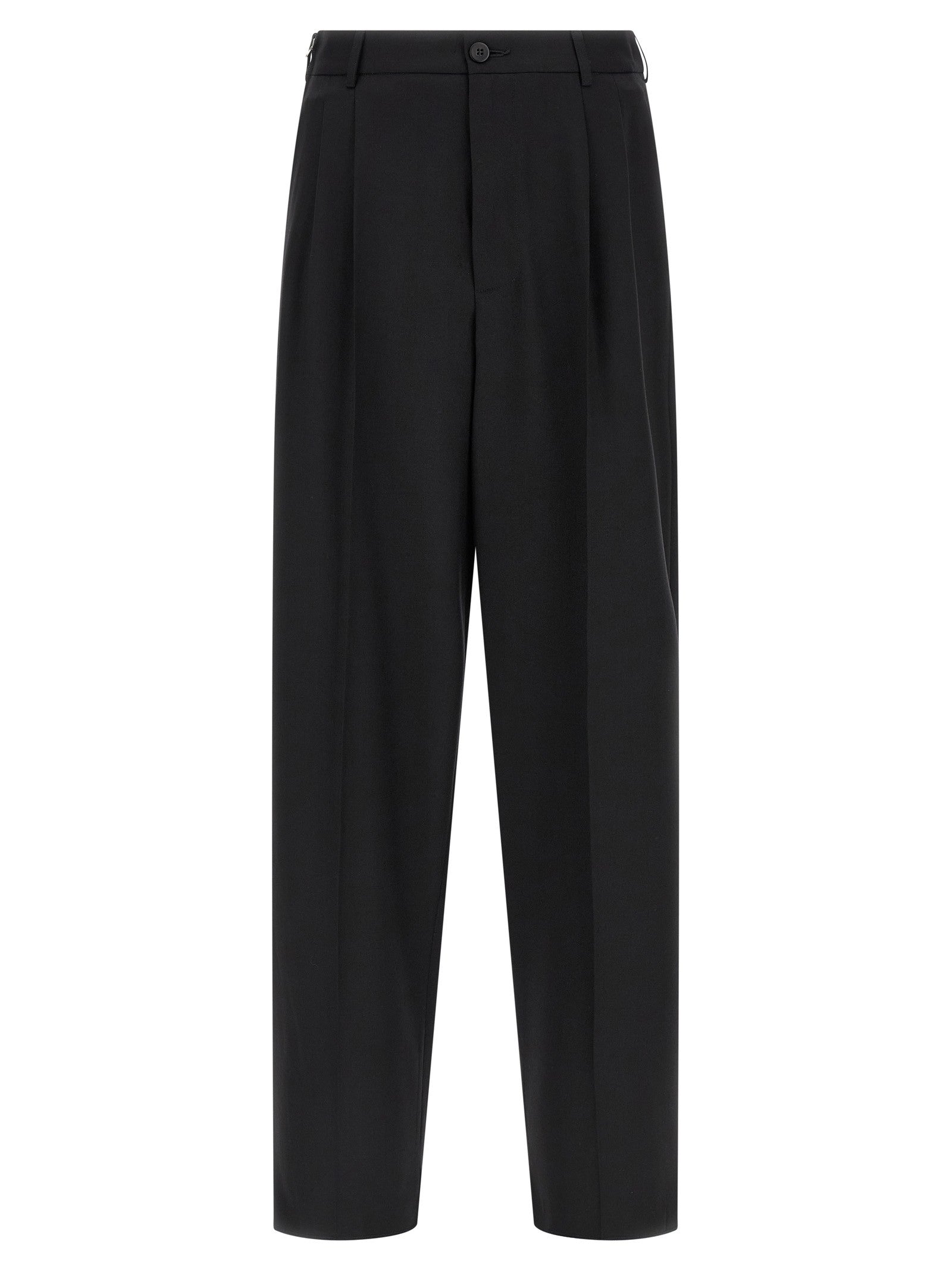 Magliano Classic Zip Double Pince Pants Black