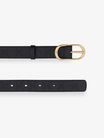Dior Women's Classy Leather Belt Black