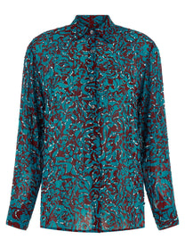 Dries Van Noten Clavelly Shirt Blue