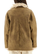 Isabel Marant Étoile Women's Clea Coat Beige, view 3