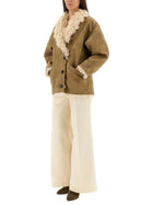 Isabel Marant Étoile Women's Clea Coat Beige, view 2