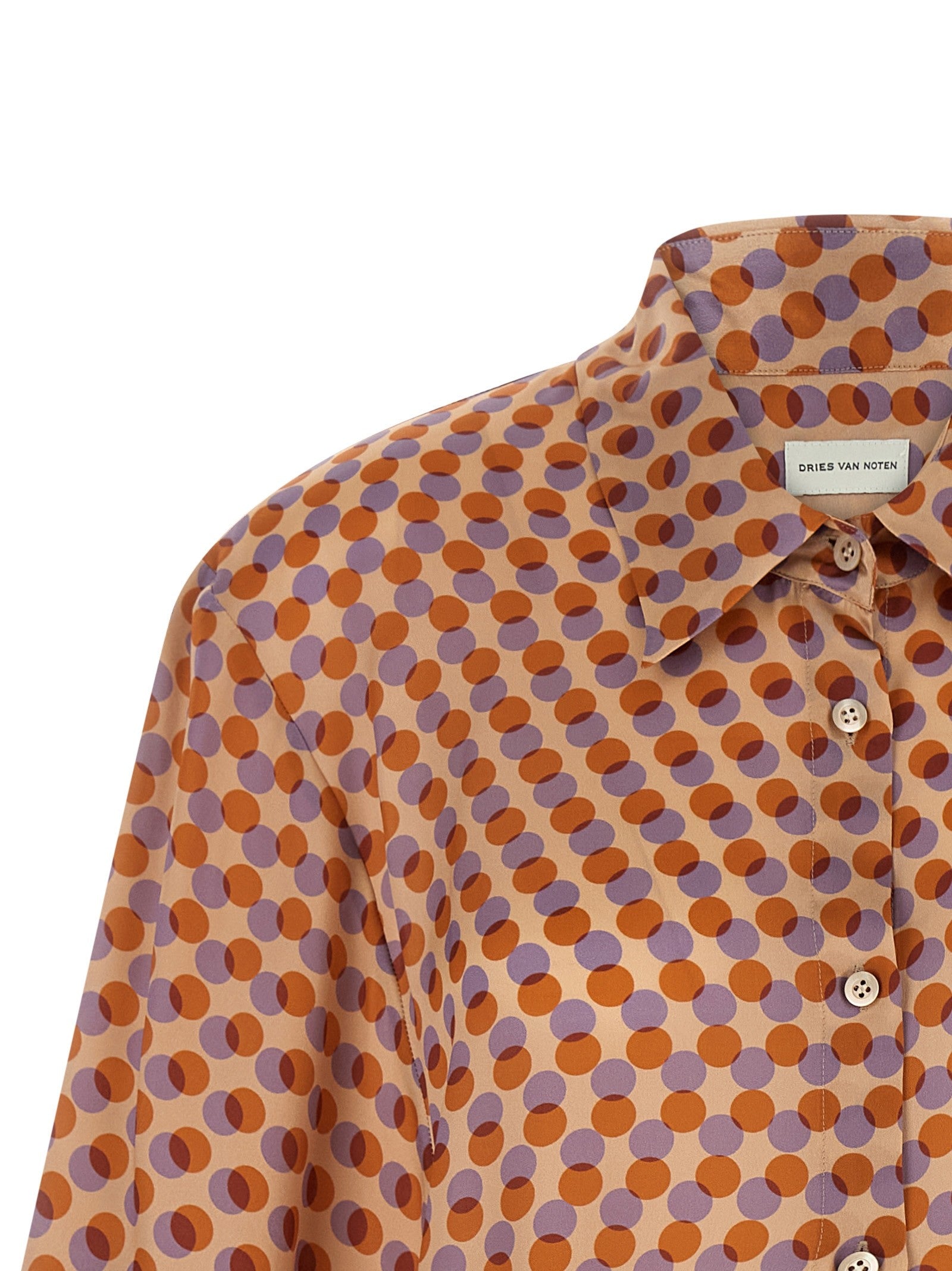 Dries Van Noten Clea Shirt Gold