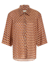 Dries Van Noten Clea Shirt Gold