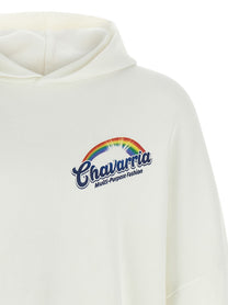 Willy Chavarria Clean &amp; Fresh Willy Hooligan Hoodie White