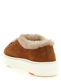 Santoni Cleanmount Sneakers Brown